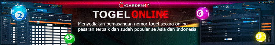 GARDEN4D | Situs Resmi Togel Online Singapura Terpercaya